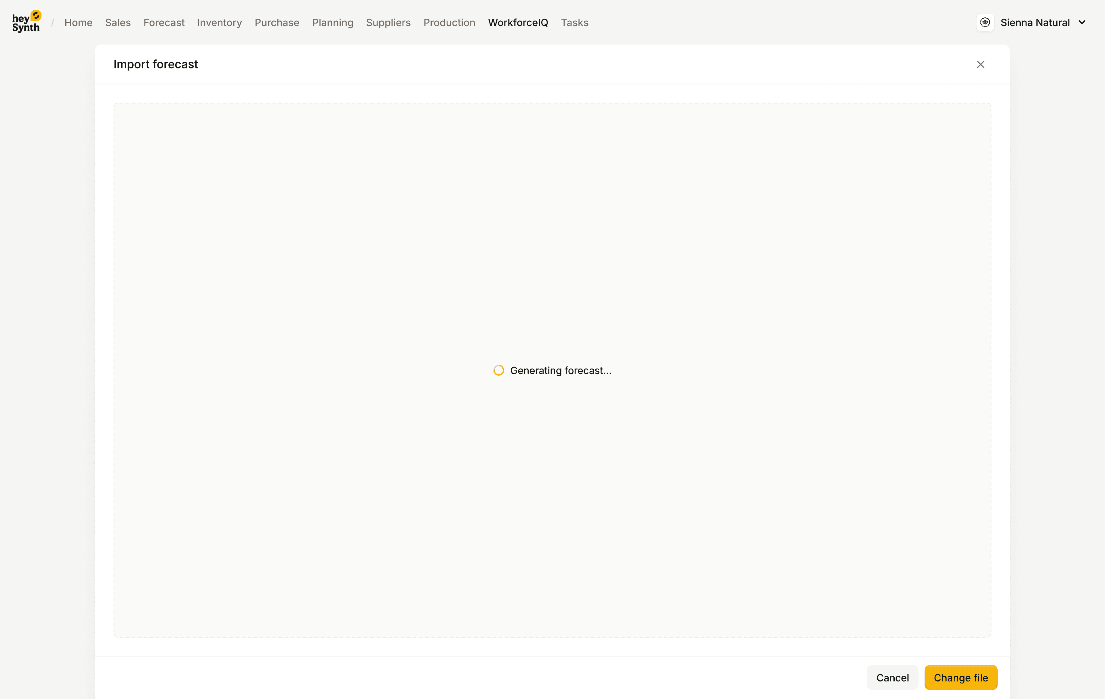 RetailSynth Forecast trends