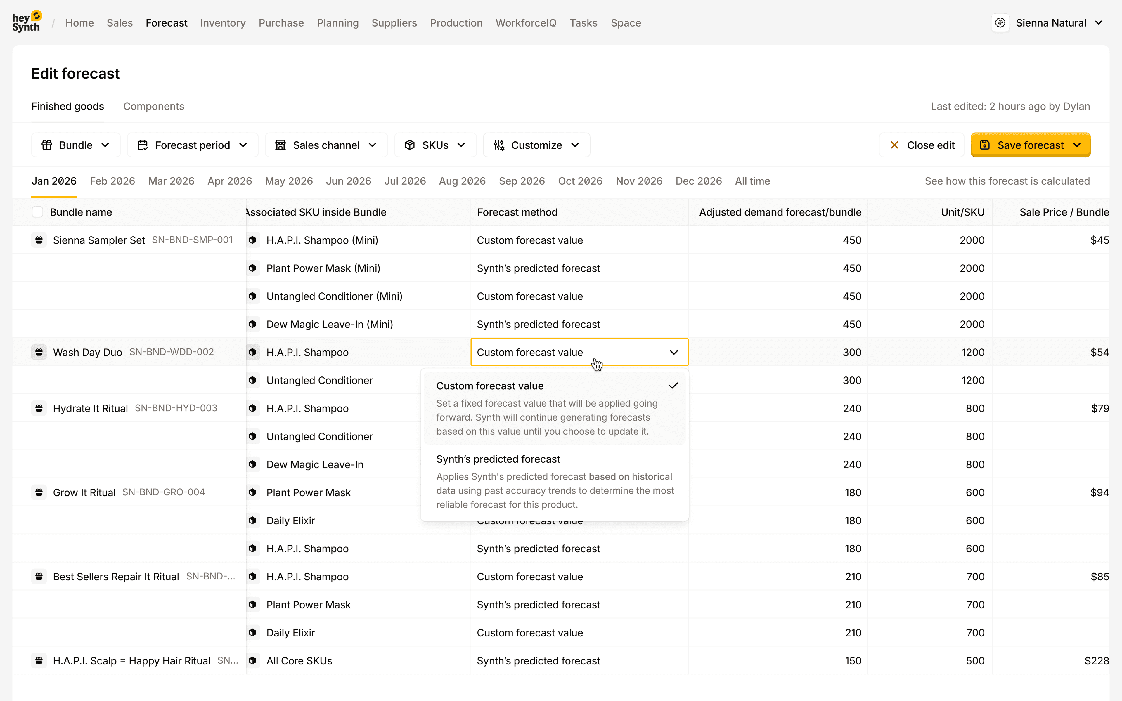 HeySynth Demand forecasting 23