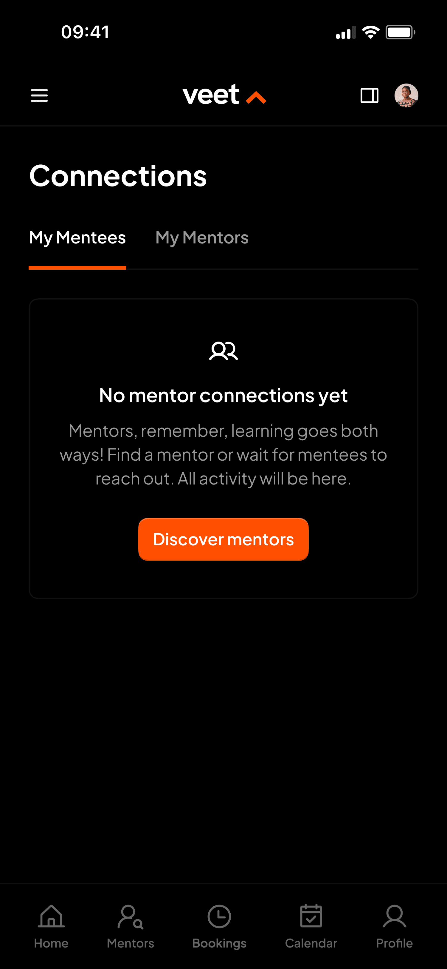 Veet mobile screens 1