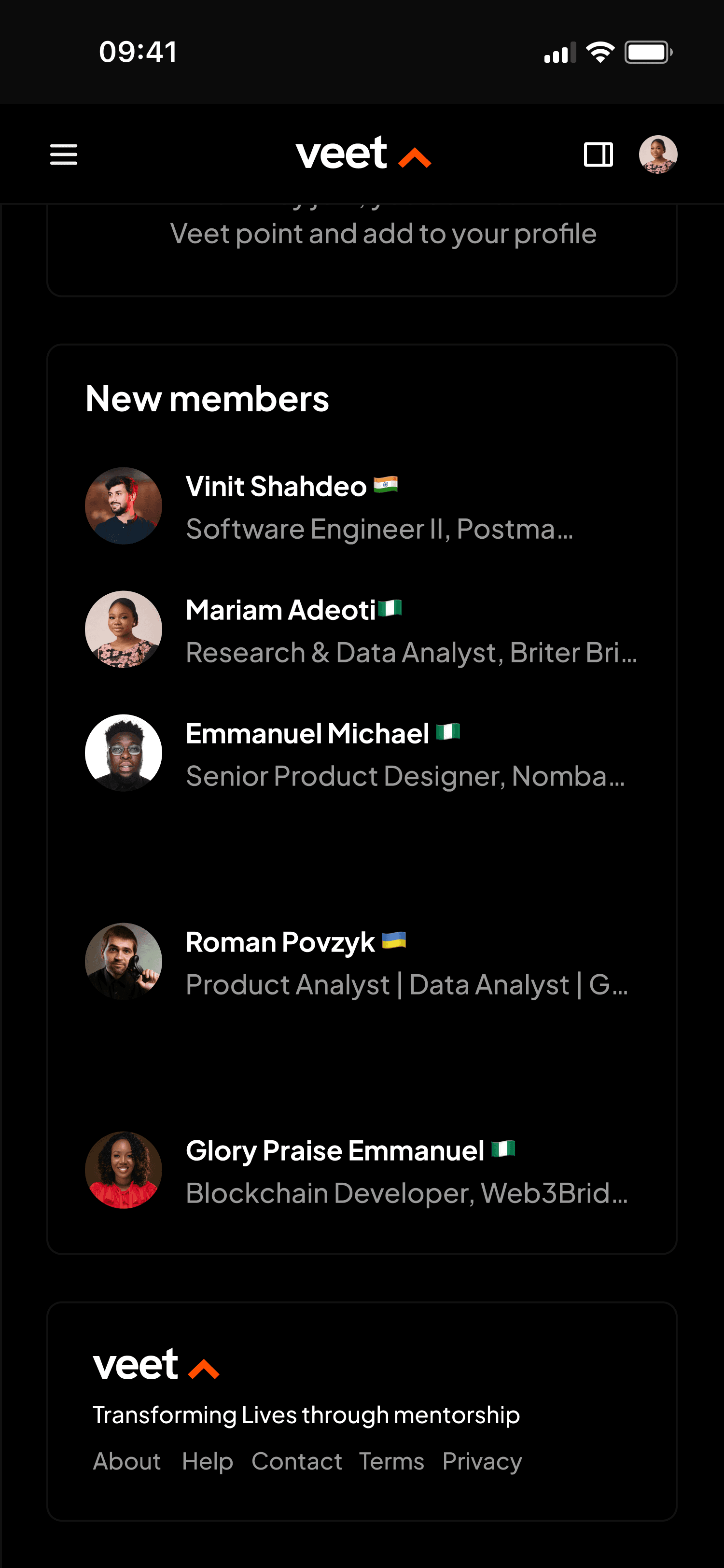 Veet mobile reports right