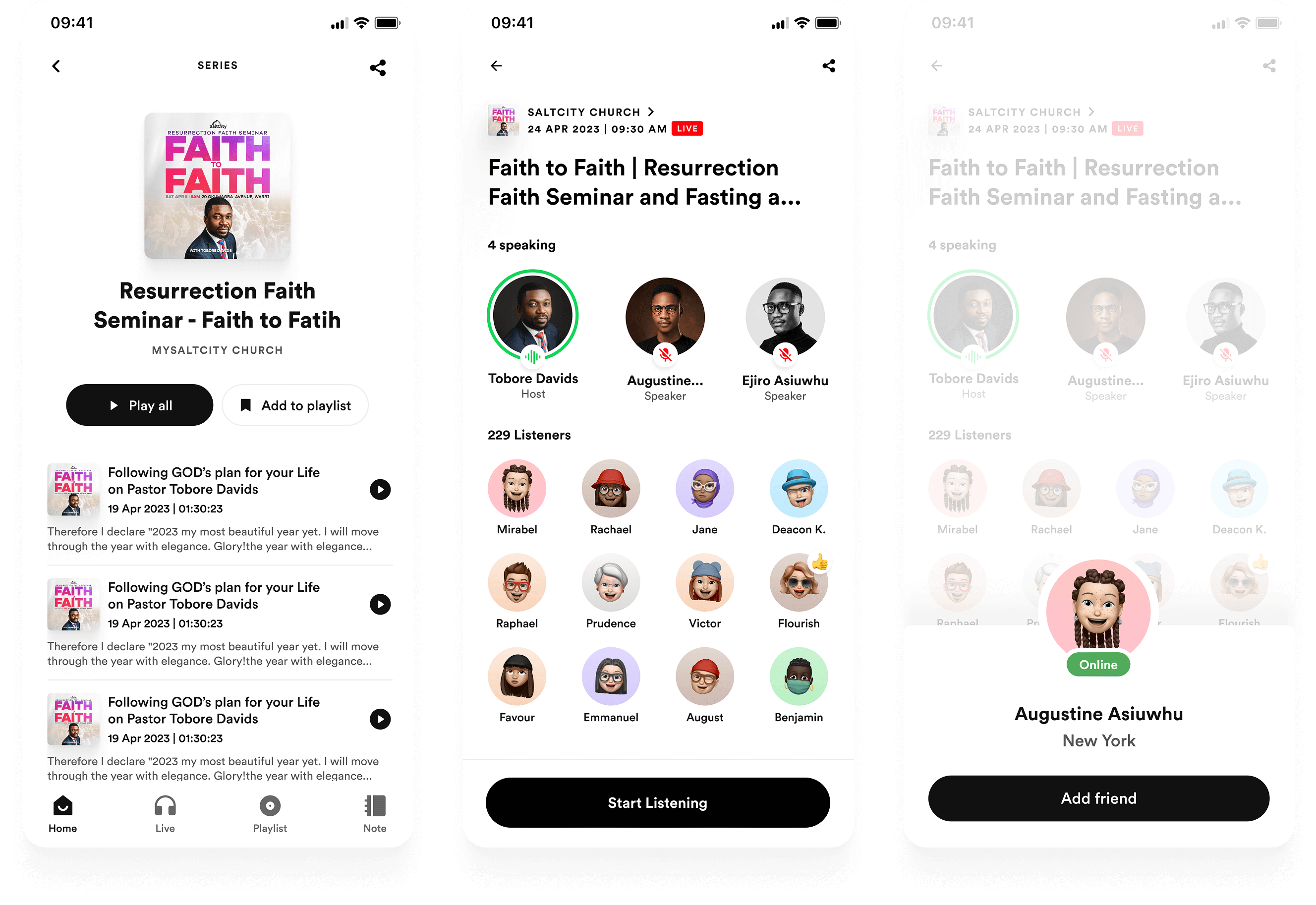 Qudio - Effortless live audio broadcast
